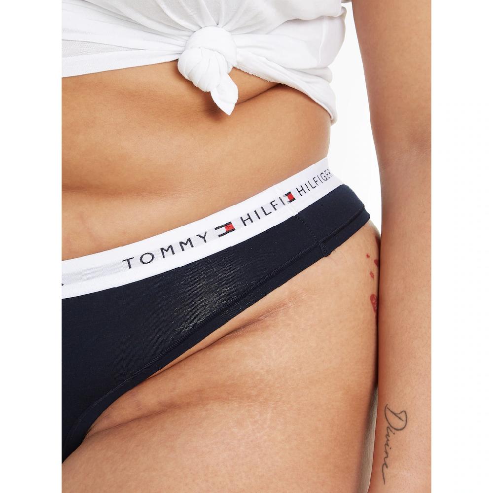 Tommy Hilfiger Underwear T-String Mit Logo Auf Dem Taillenbund ▷ Für