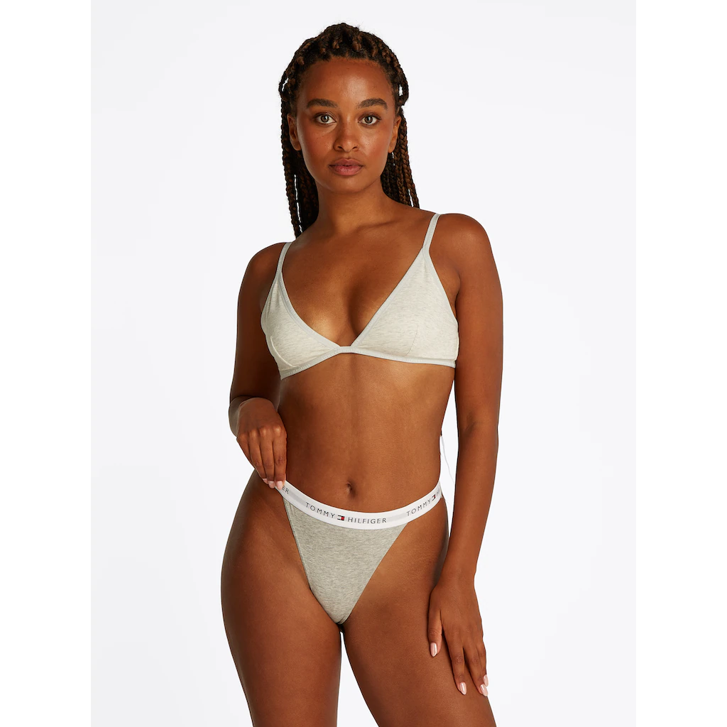 Tommy Hilfiger Underwear Tanga »3 PACK TANGA THONG« (Packung 3 St. 3er) Mit Logobund ▷ Für