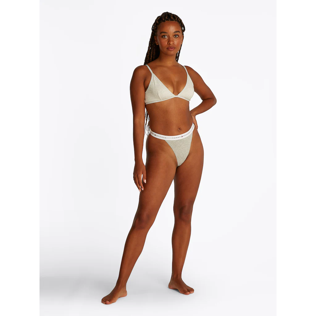 Tommy Hilfiger Underwear Tanga »3 PACK TANGA THONG« (Packung 3 St. 3er) Mit Logobund ▷ Für