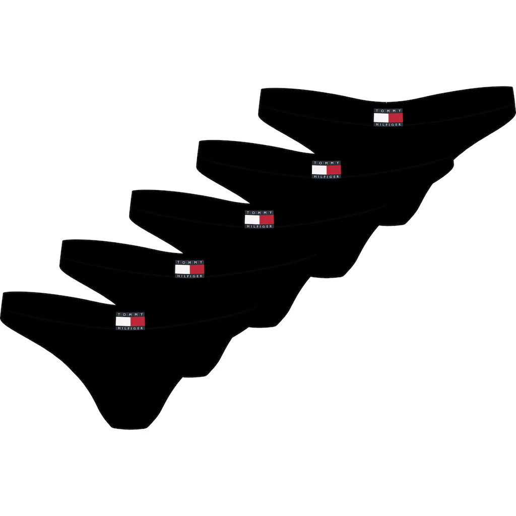Tommy Hilfiger Underwear Tanga »5 PACK FLAG THONG« (Packung 5 St. 5er) mit Logo bestellen