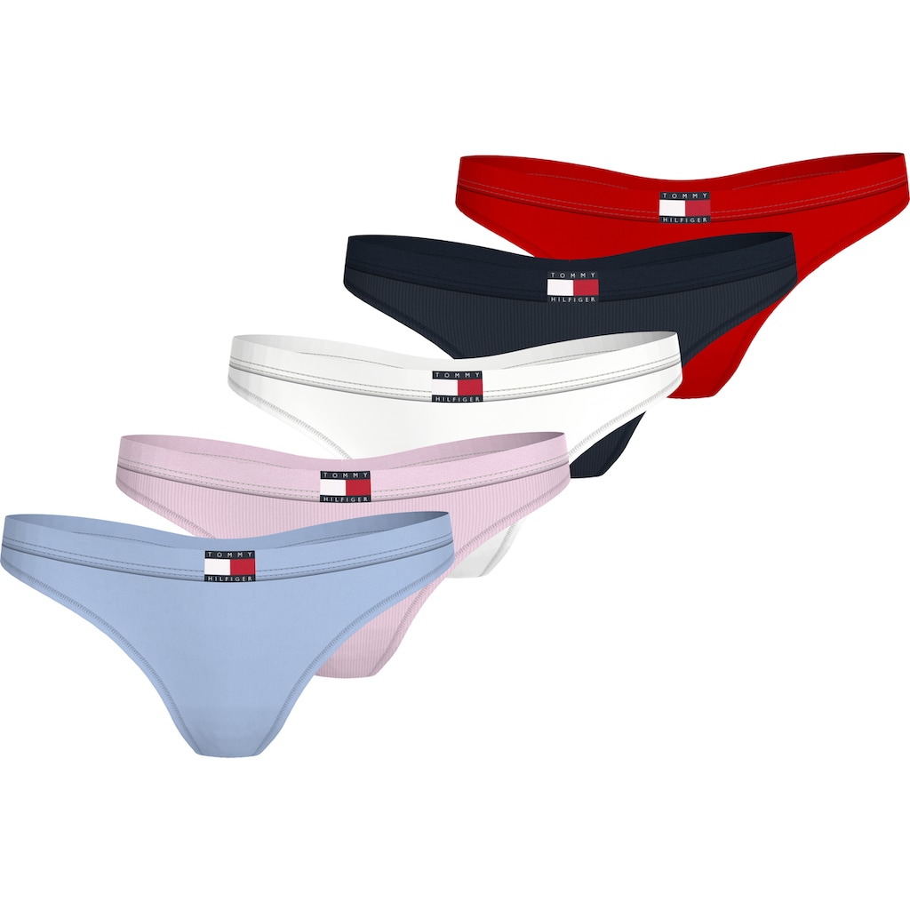 Tommy Hilfiger Underwear Tanga »5 PACK THONG« (Packung 5 St. 5er) mit Logo online kaufen