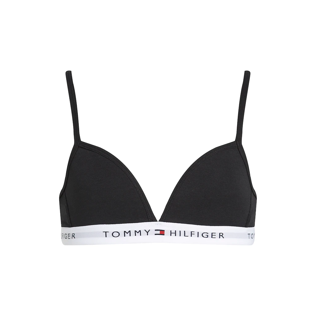 Tommy Hilfiger Underwear Triangel-BH Mit Logoschriftzug Kaufen