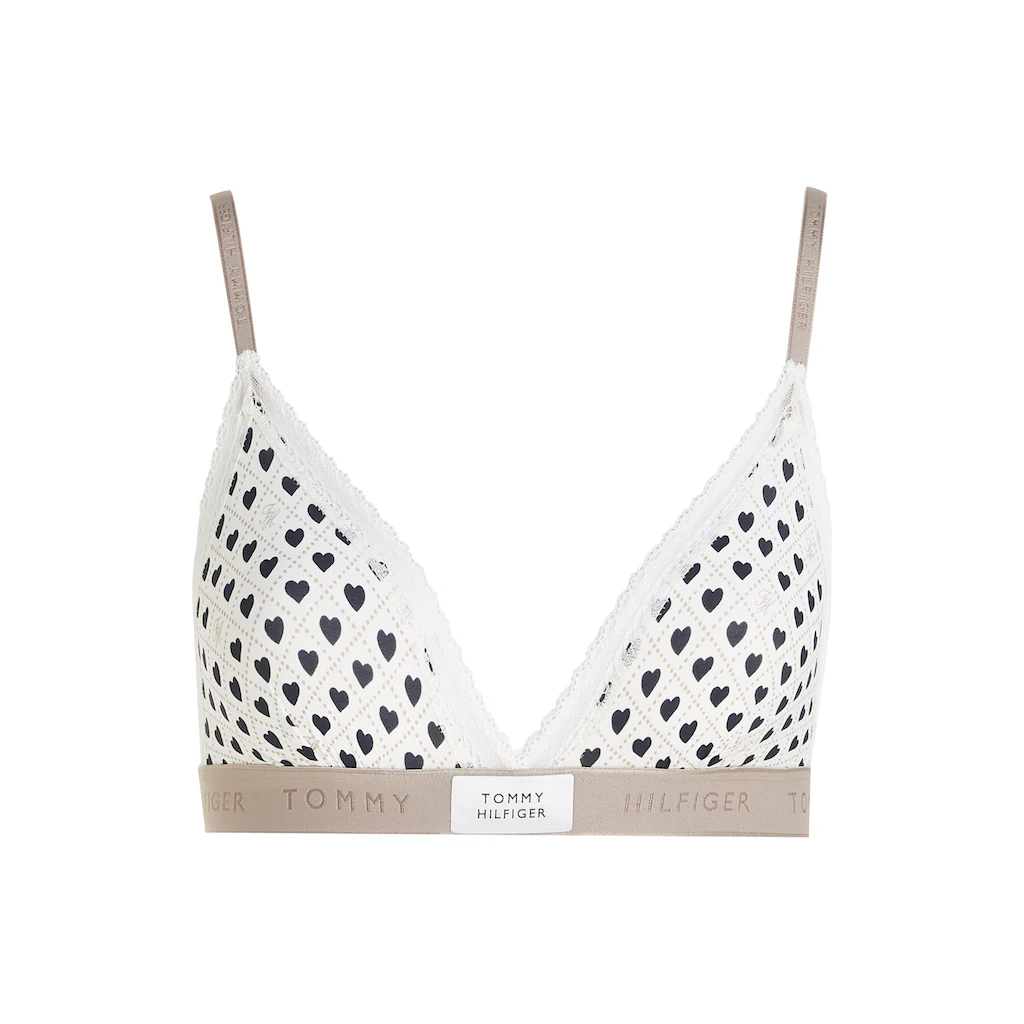Tommy Hilfiger Underwear Triangel-BH »TRIANGLE PRINT« Mit Modischem Logobund Bestellen