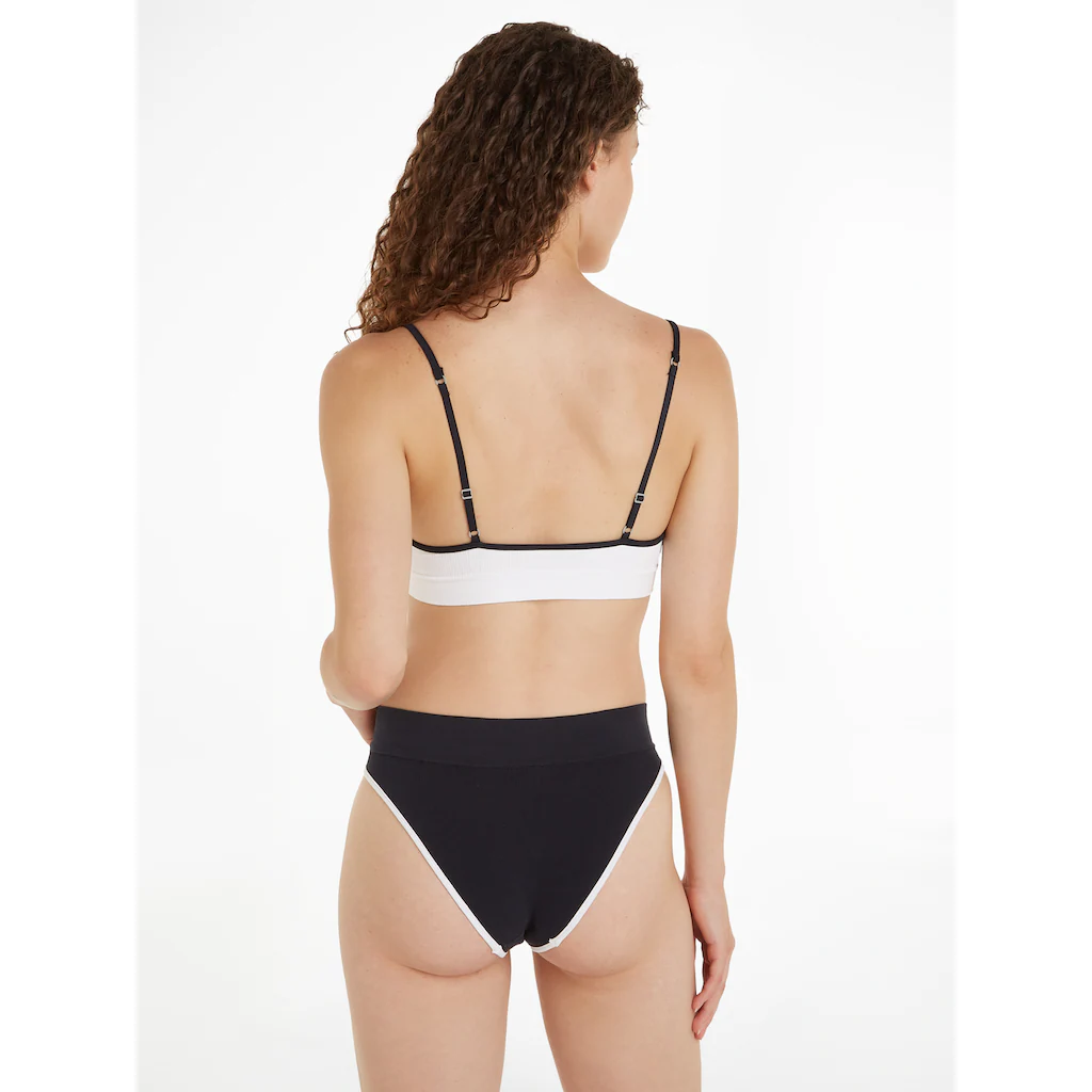 Tommy Hilfiger Underwear Triangel-BH »TRIANGLE RP« Mit Verstellbaren Träger Rippware Logo-Schriftzug Online Kaufen