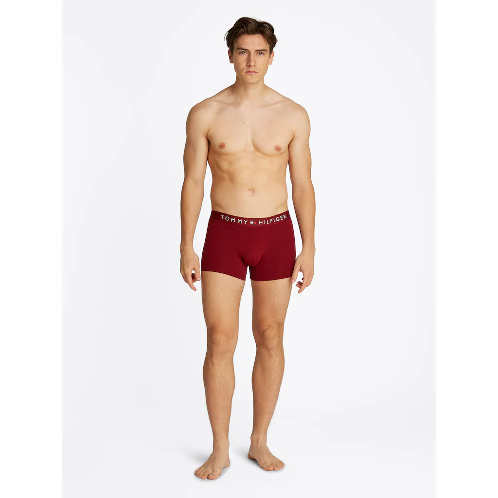 Tommy Hilfiger Underwear Trunk »3P TRUNK DTM« (Packung 3 St. 3er) Mit Logobund ▷ Für