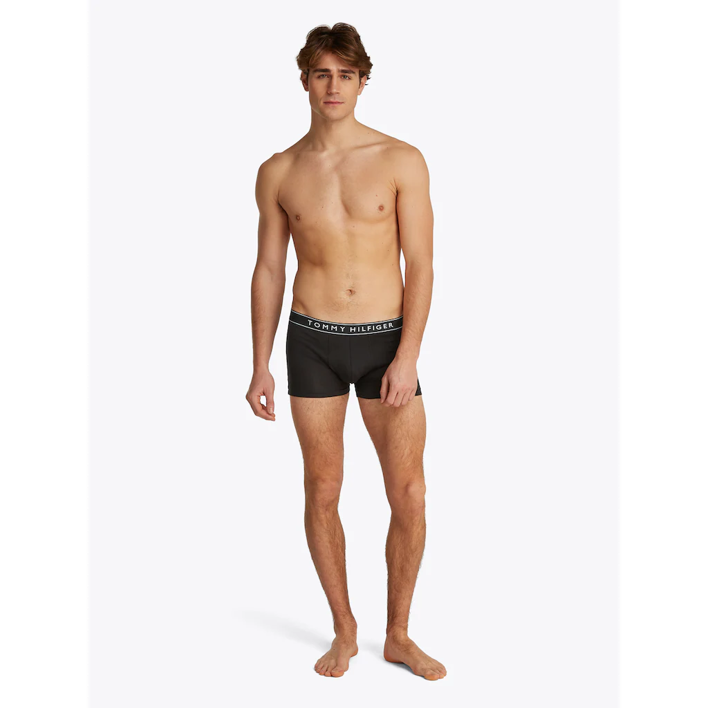 Tommy Hilfiger Underwear Trunk »3P TRUNK DTM« (Packung 3 St. 3er) Mit Logobund ▷ Für