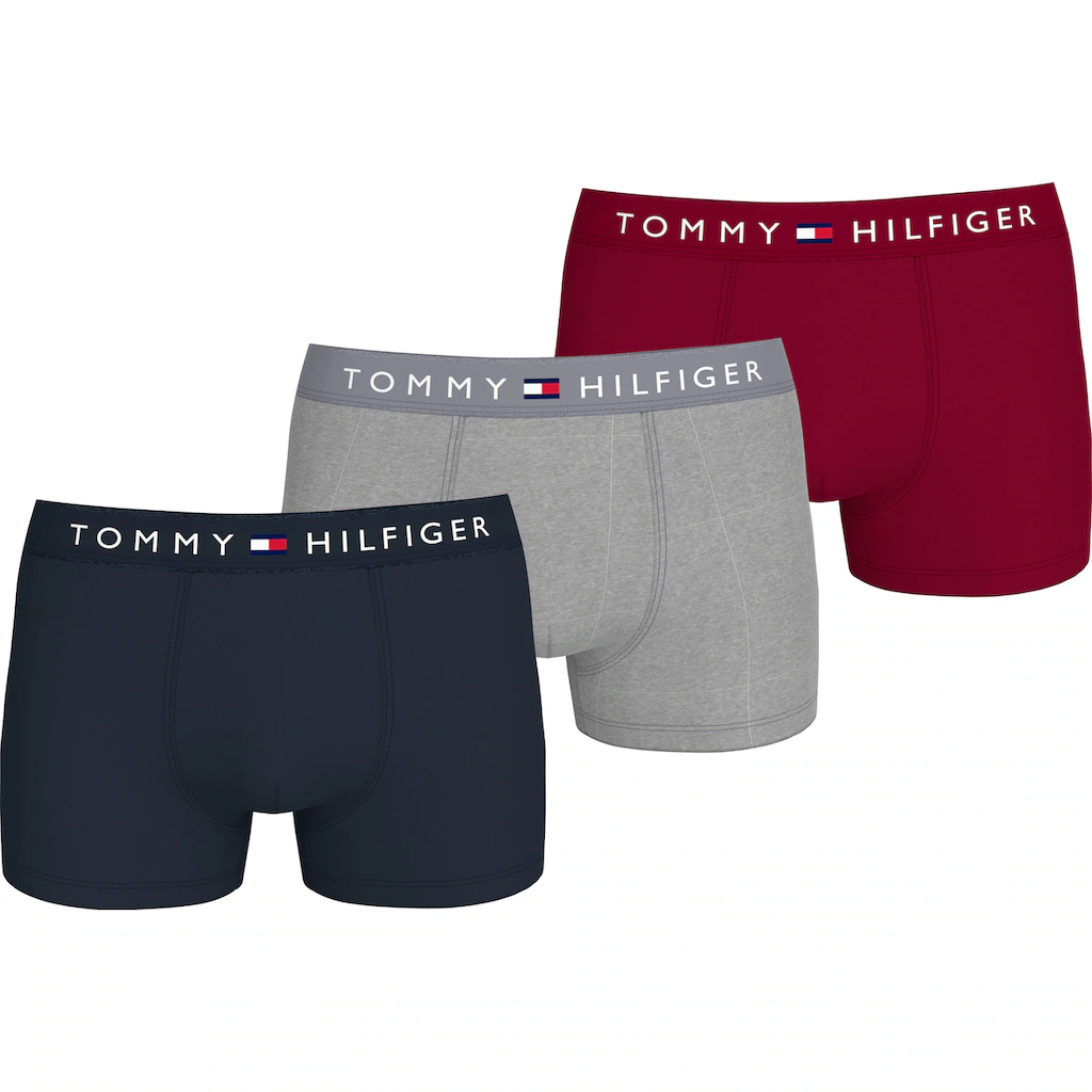 Tommy Hilfiger Underwear Trunk »3P TRUNK DTM« (Packung 3 St. 3er) mit Logobund ▷ für