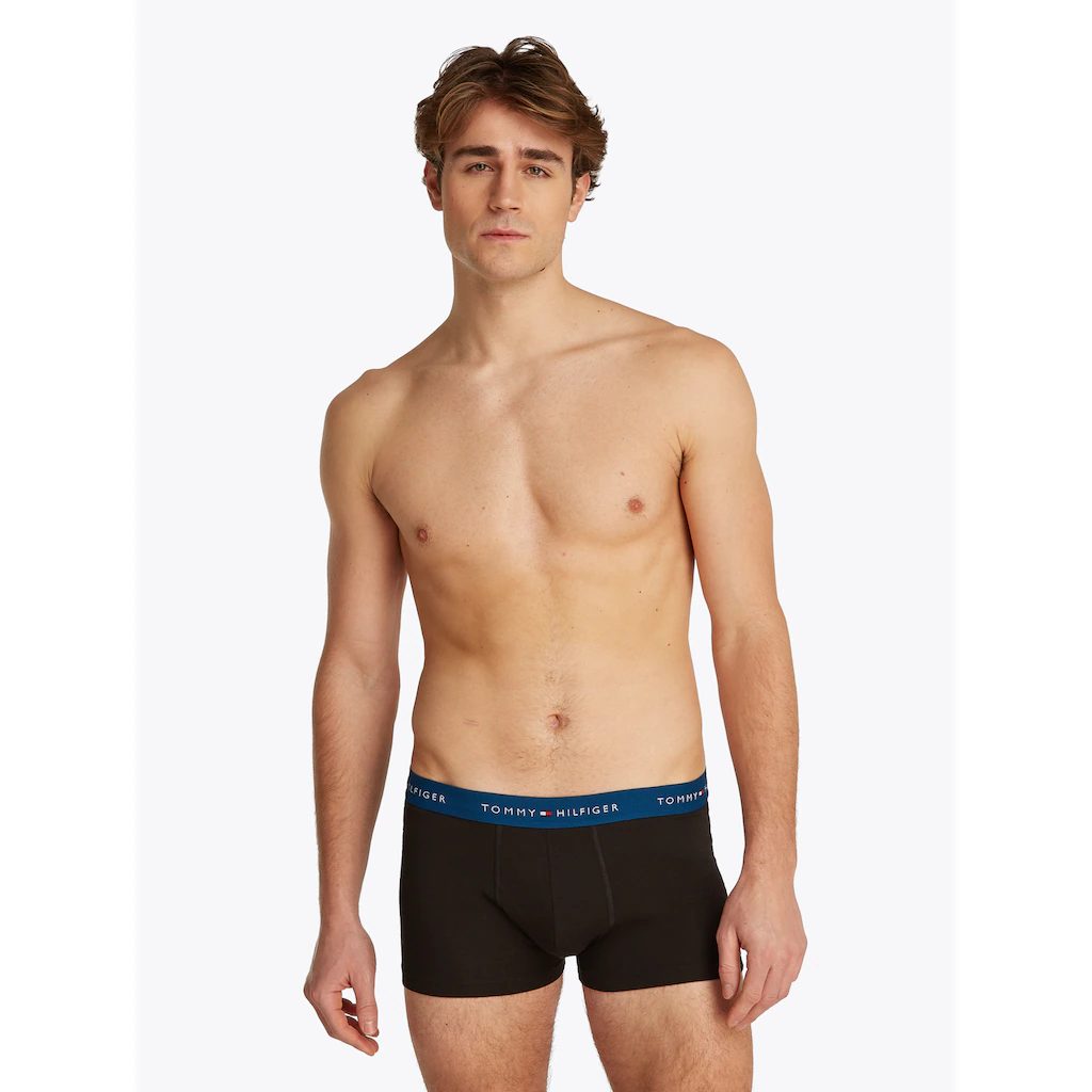 Tommy Hilfiger Underwear Trunk »3P WB TRUNK« (Packung 3 St. 3er-Pack) Mit Kontrastfarbenem Logobund Bestellen