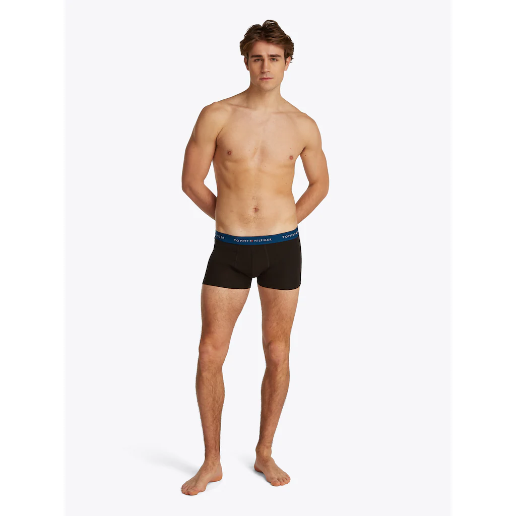 Tommy Hilfiger Underwear Trunk »3P WB TRUNK« (Packung 3 St. 3er-Pack) Mit Kontrastfarbenem Logobund Bestellen