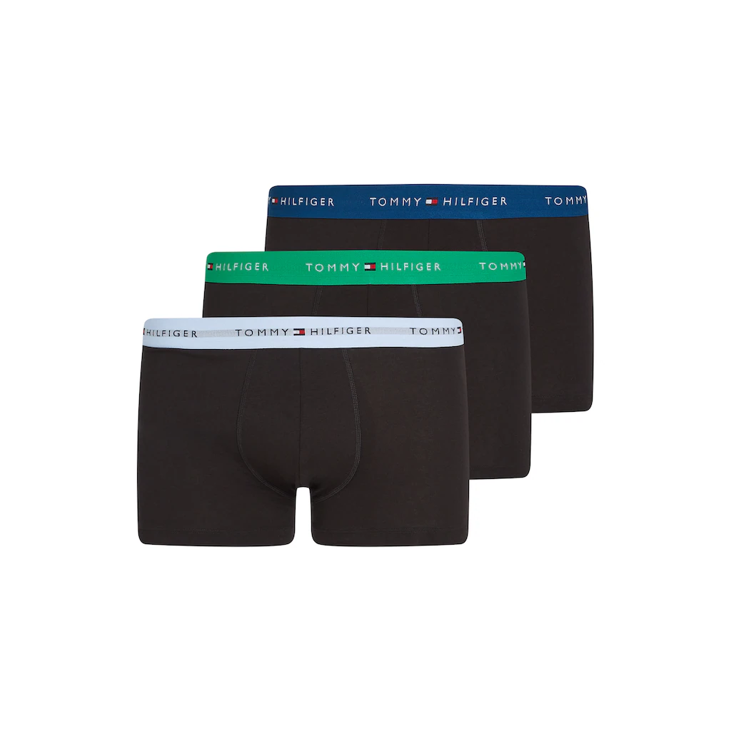 Tommy Hilfiger Underwear Trunk »3P WB TRUNK« (Packung 3 St. 3er-Pack) mit kontrastfarbenem Logobund bestellen