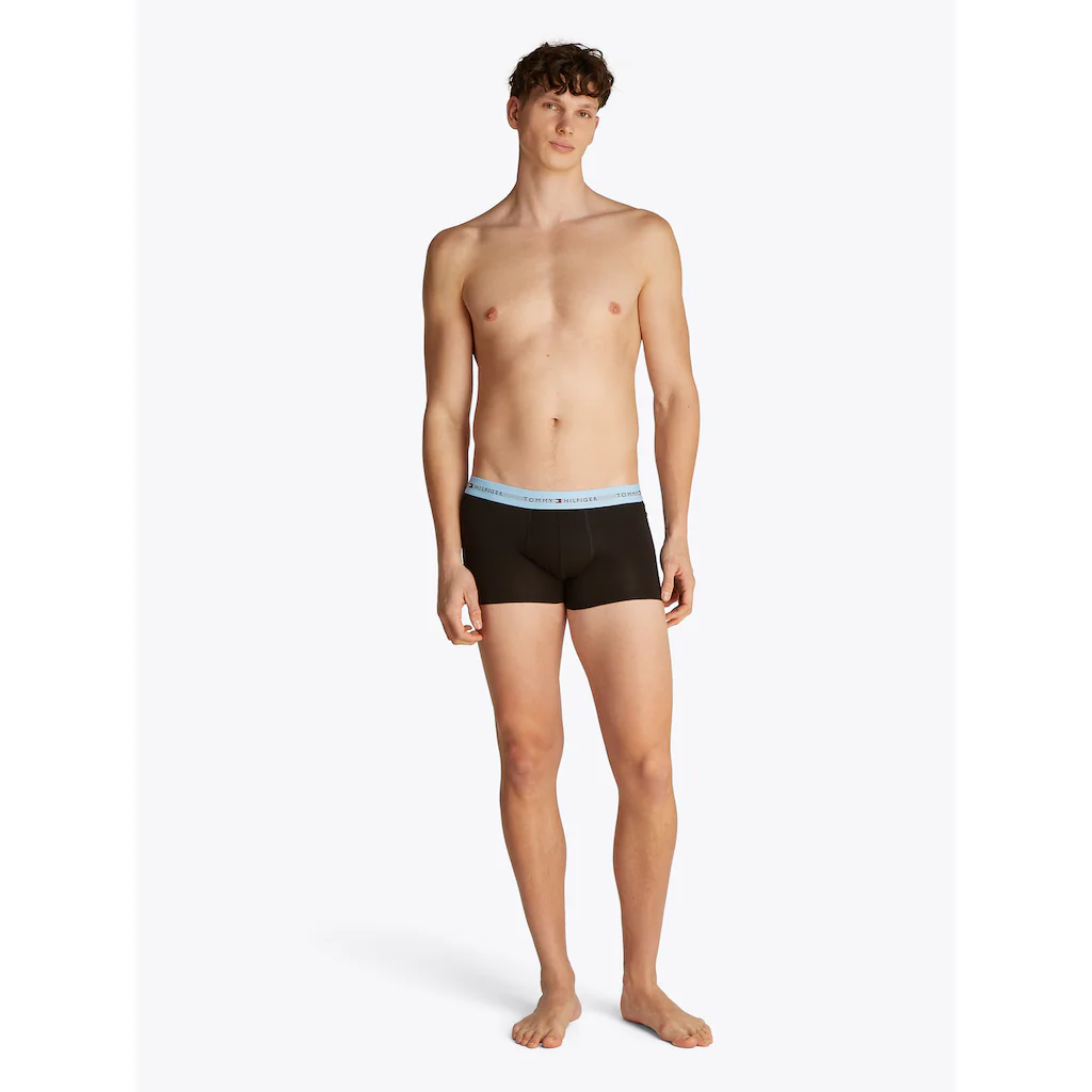 Tommy Hilfiger Underwear Trunk »7P TRUNK WB« (Packung 7 St. 7er) Mit Logobund