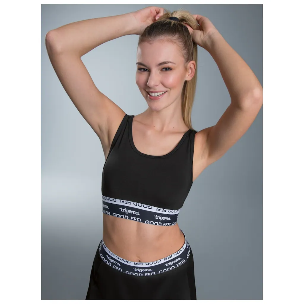 Trigema Bügelloser BH »TRIGEMA Sport-Bustier mit Elastikbund« bestellen