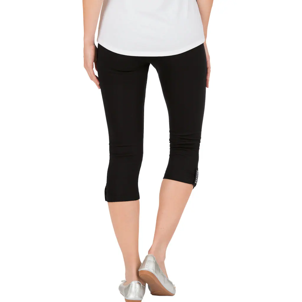 Trigema Leggings »TRIGEMA Leggings 7/8 Mit Kristallsteinen« (1 Tlg.)