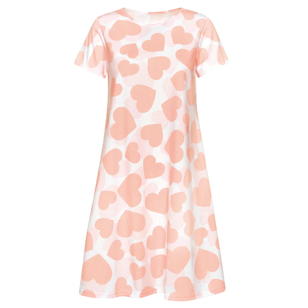 Trigema Nachthemd »TRIGEMA Nachthemd Mit Allover-Herzen-Print« (1 Tlg.) Online Bestellen