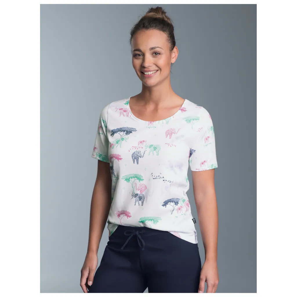 Trigema Schlafanzug »TRIGEMA T-Shirt mit Allover Safari-Print« (1 tlg.) kaufen