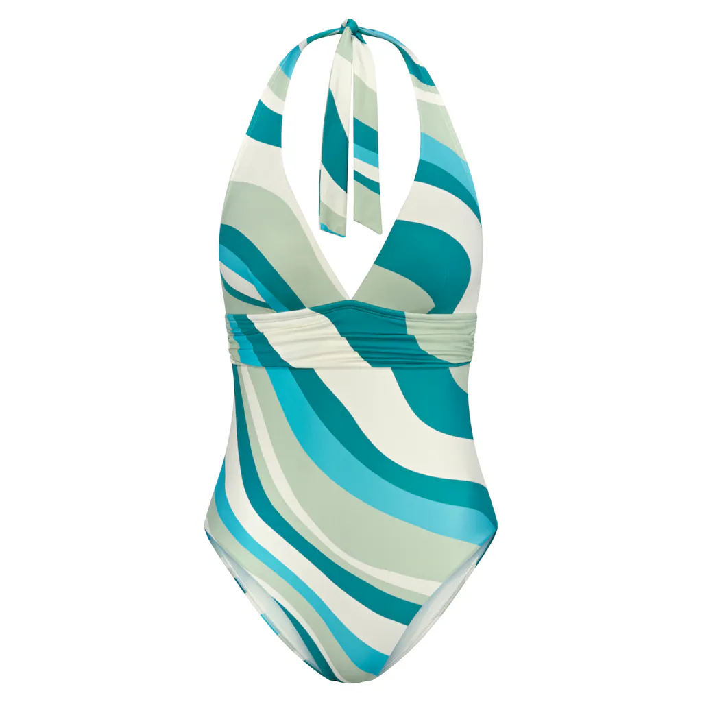 Triumph Badeanzug »Summer Mix & Match OP Plunge Pt« Verspielt Und Farbenfroh