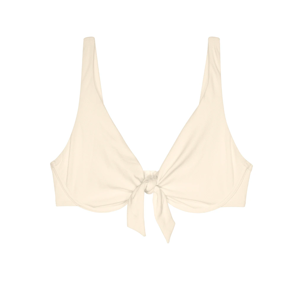Triumph Bügel-Bikini-Top »Summer Glow W Sd« Tief Ausgeschnitten Mit Bügeln Struktur-Piqué ▷ Für