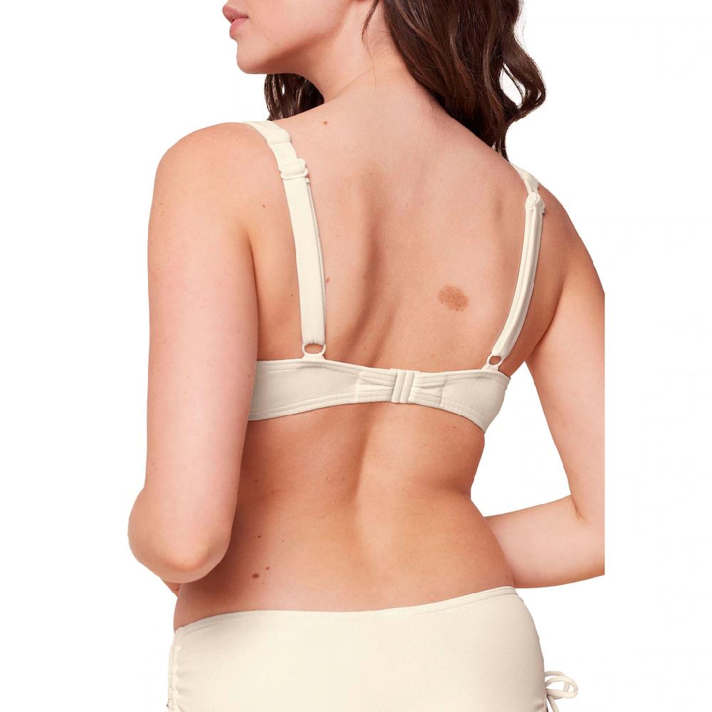Triumph Bügel-Bikini-Top »Summer Glow W Sd« Tief Ausgeschnitten Mit Bügeln Struktur-Piqué ▷ Für