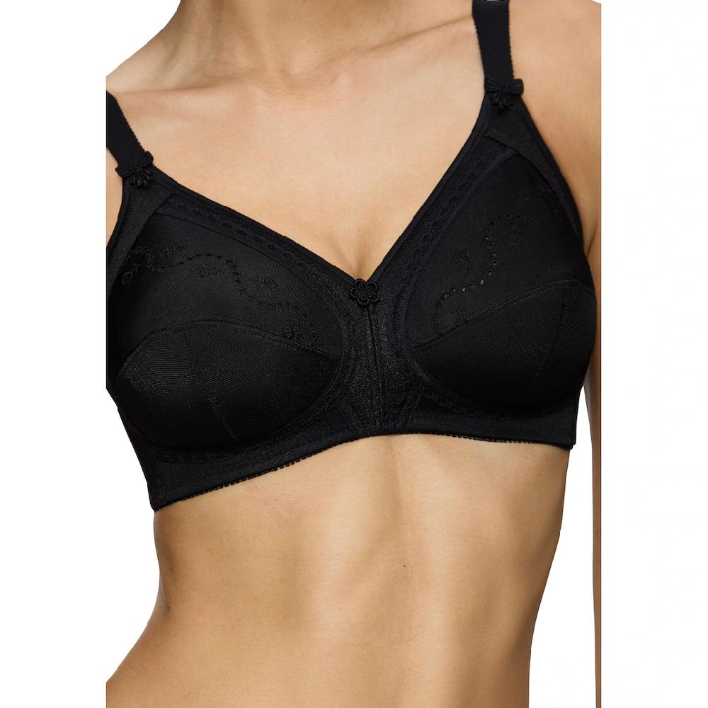 Triumph Bügelloser BH »Doreen + Cotton 01 N« Klassiker Mit Lochstickerei Online Kaufen