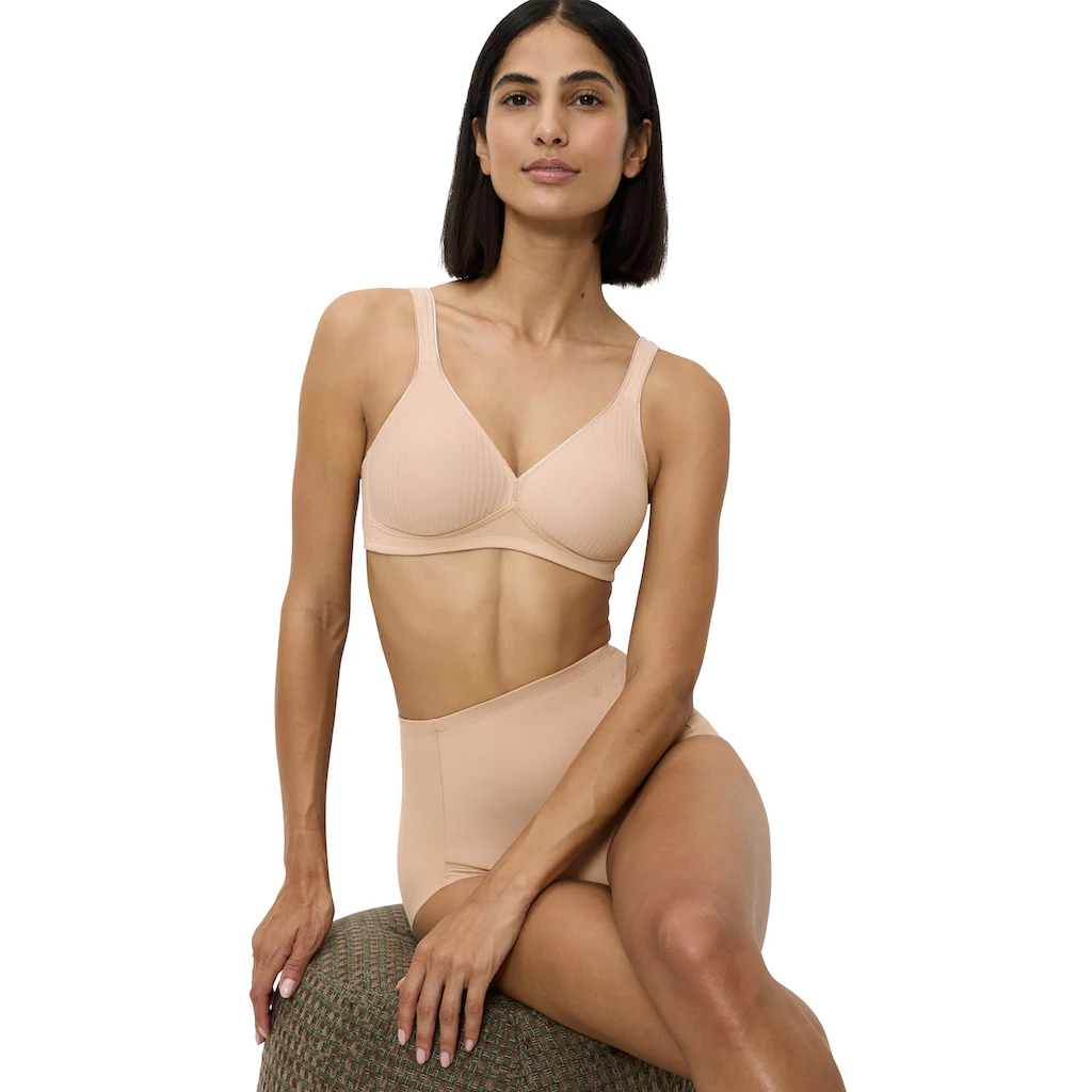 Triumph Bügelloser BH »Modern Soft+Cotton N« Mit Dezenten Streifen Kaufen