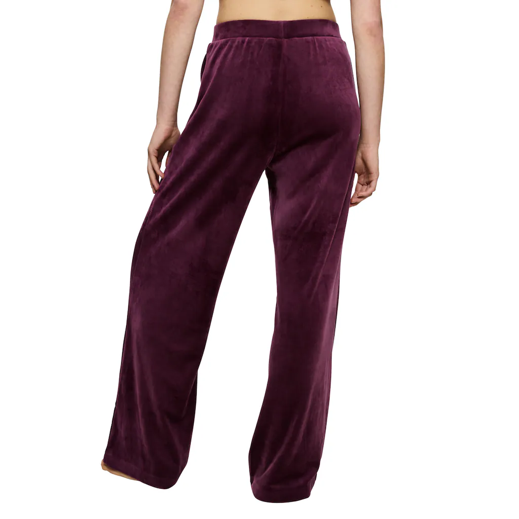 Triumph Homewearhose »Sensual Velour Wide Leg Trousers« Elegante Lässige Passform