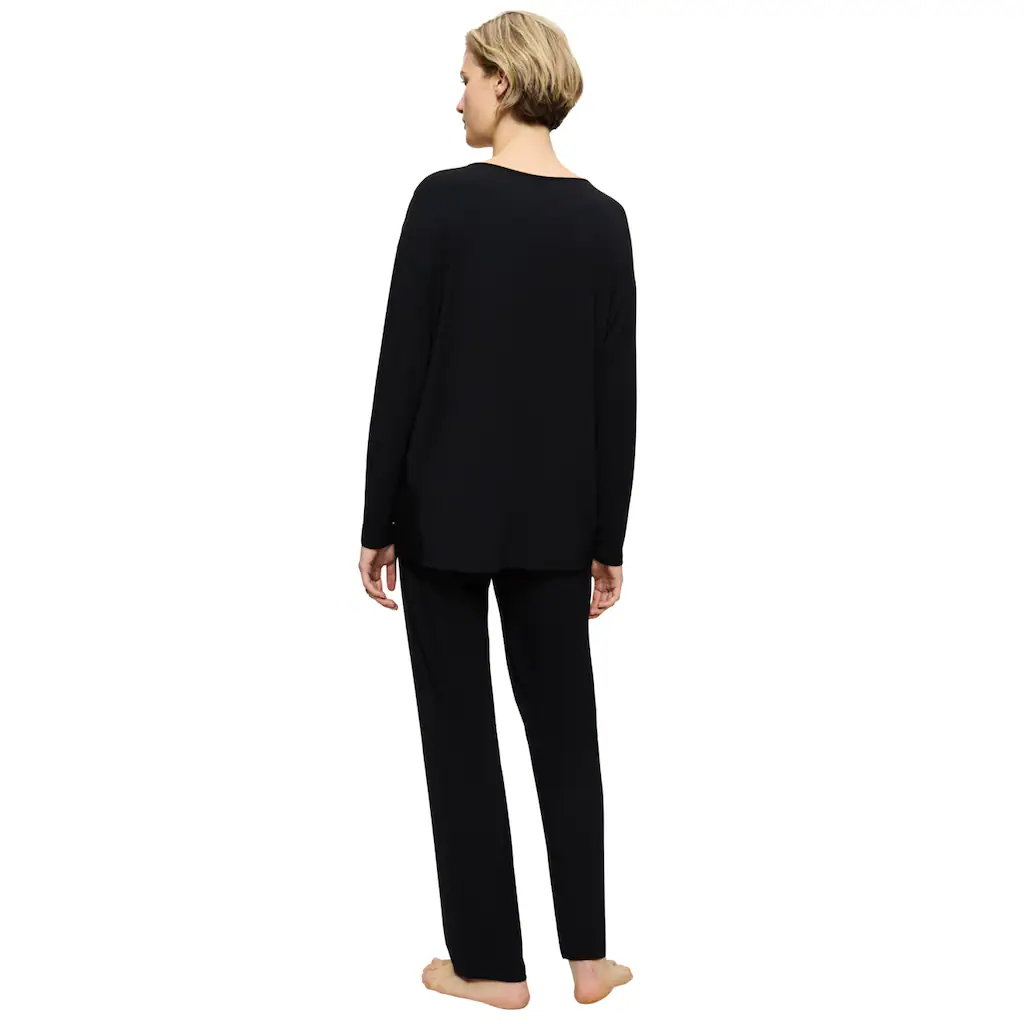 Triumph Pyjama »Timeless Sensuality PK LSL« (2 Tlg.) Atumgsaktiv Und Weich Online Bestellen