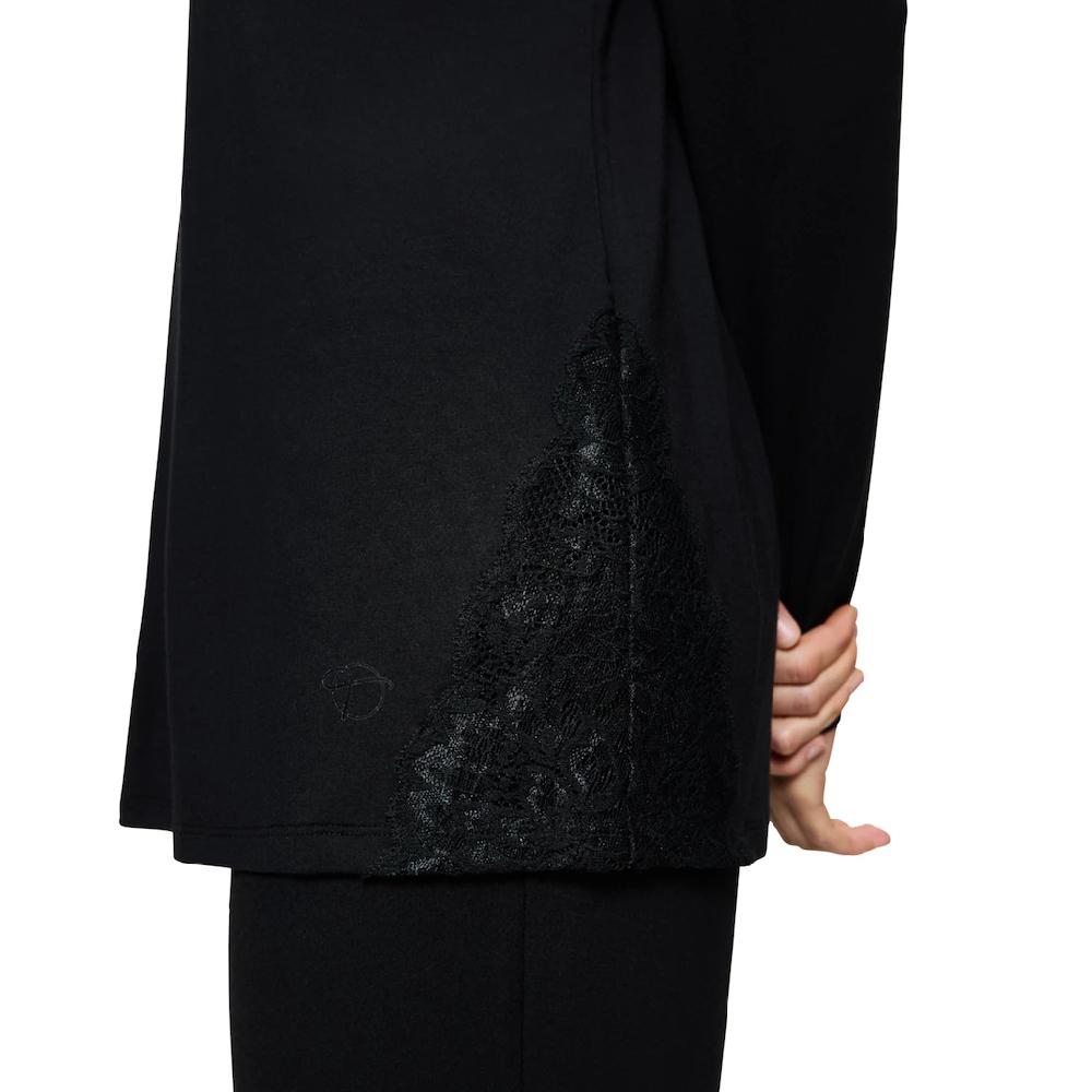 Triumph Pyjama »Timeless Sensuality PK LSL« (2 Tlg.) Atumgsaktiv Und Weich Online Bestellen