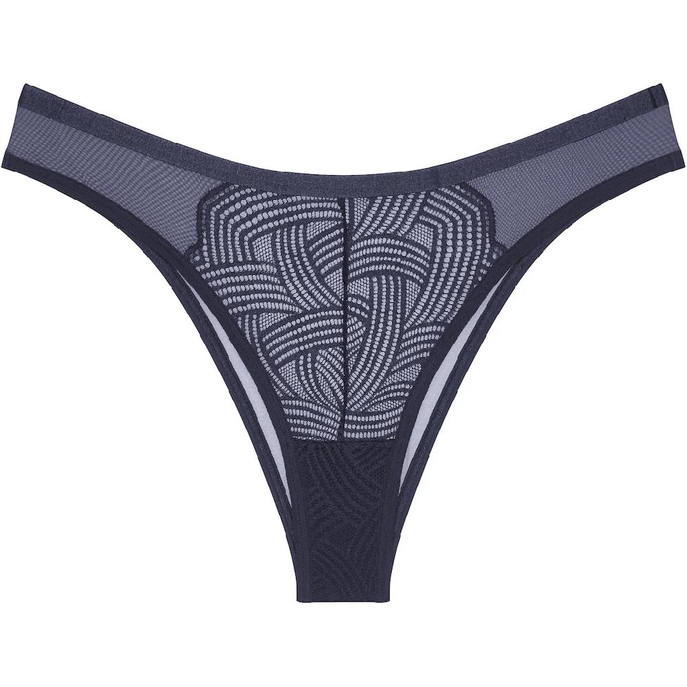 Triumph Slip »Delightful Spotlight Brazilian« Mit Graphischer Spitze Online Kaufen