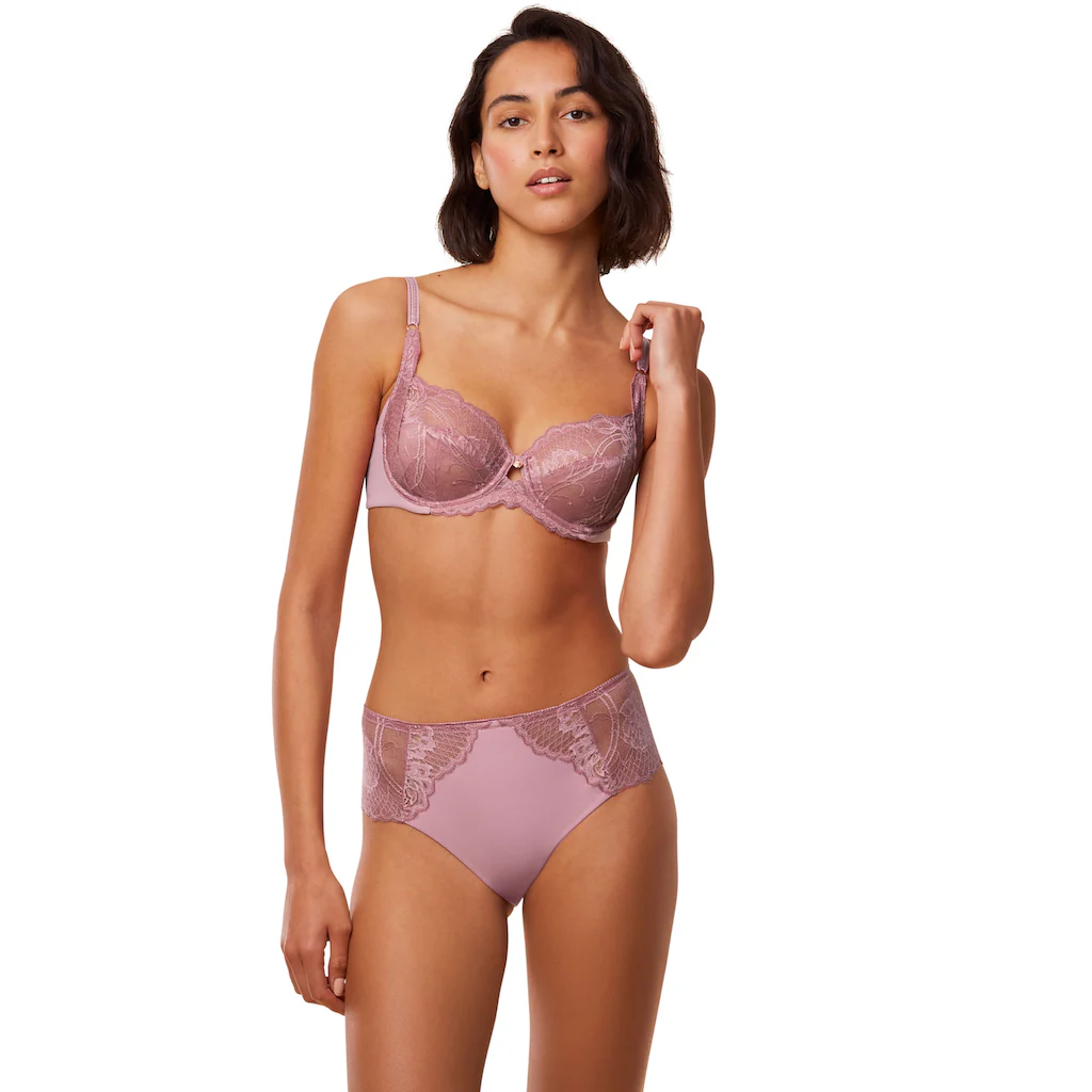 Triumph Slip »Wild Peony Florale Maxi« mit Spitzendetails ▷ für