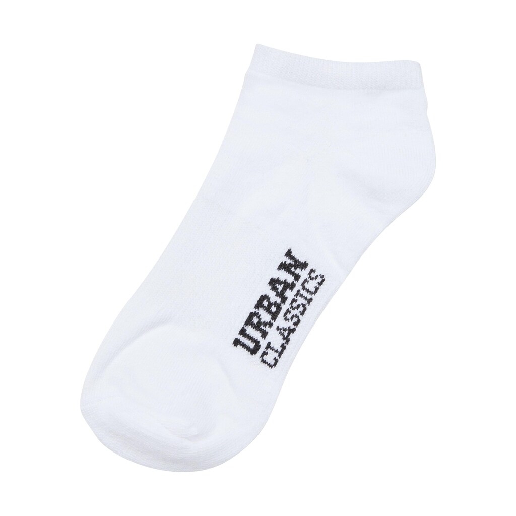 URBAN CLASSICS Basicsocken »Urban Classics Unisex Logo No Show Socks 5-Pack« (1 Paar)