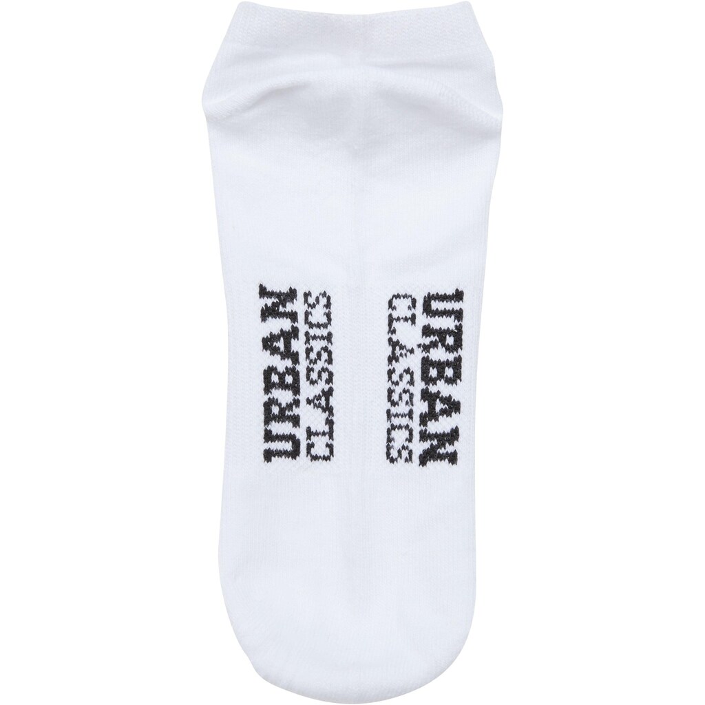 URBAN CLASSICS Basicsocken »Urban Classics Unisex Logo No Show Socks 5-Pack« (1 Paar)