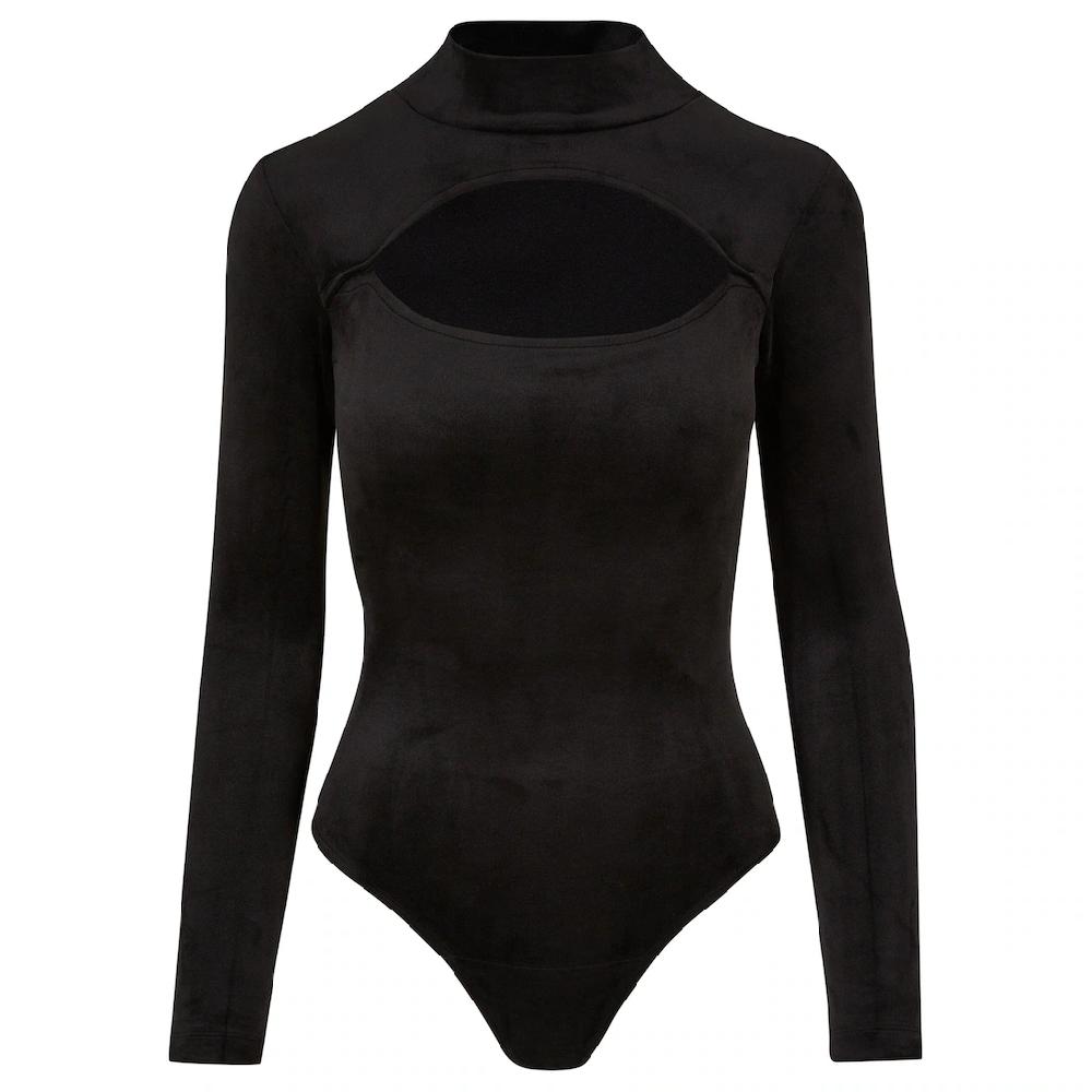URBAN CLASSICS Body »Urban Classics Damen Ladies Velvet Cut-Out Turtleneck Body« online bestellen