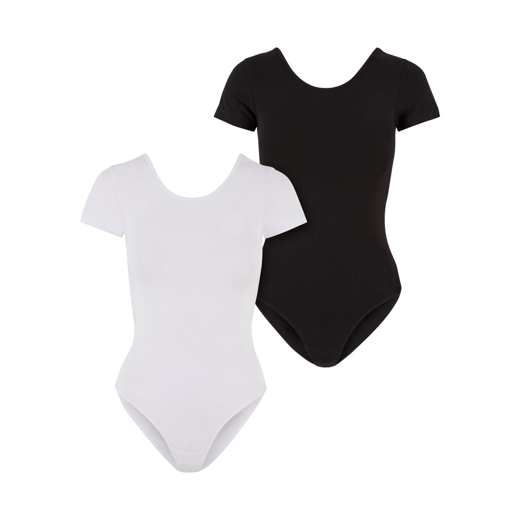 URBAN CLASSICS Body »Urban Classics Ladies Organic Stretch Jersey 2-Pack«