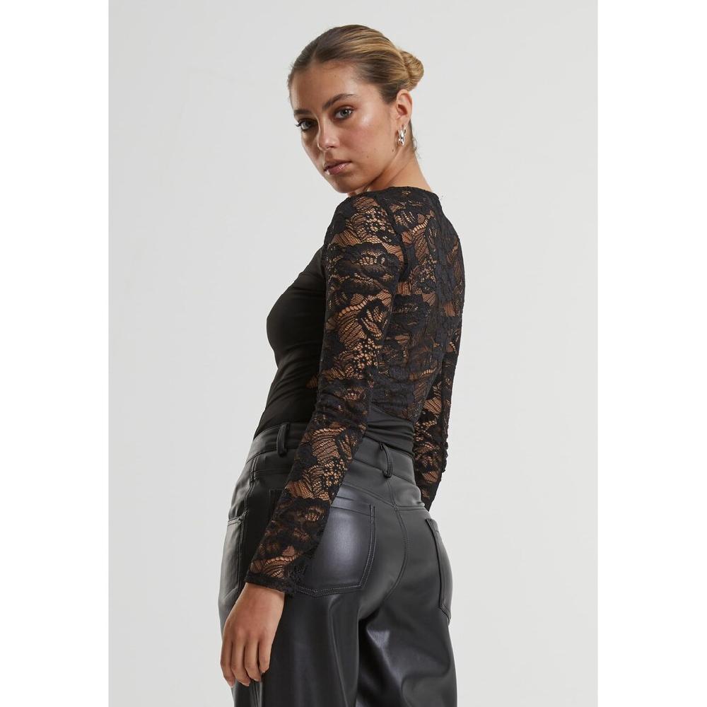 URBAN CLASSICS Body »Urban Classics Ladies Round Neck Lace Body«