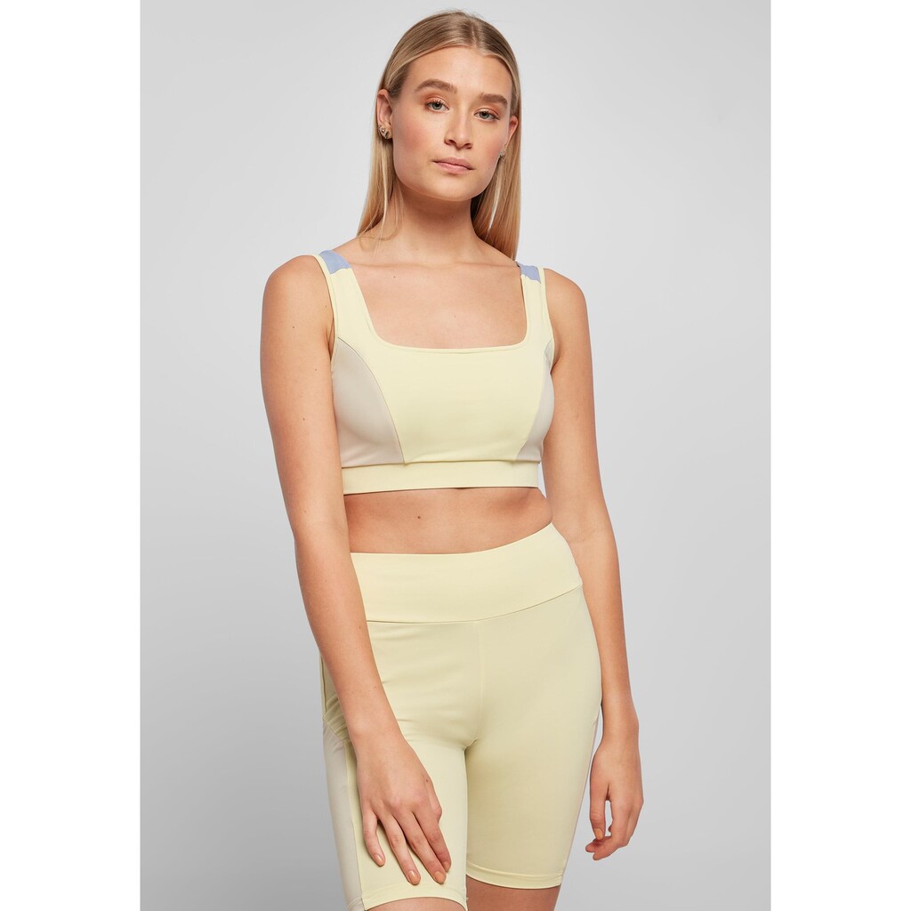 URBAN CLASSICS Bügel-BH »Urban Classics Damen Ladies Color Block Bra« ▷ Für