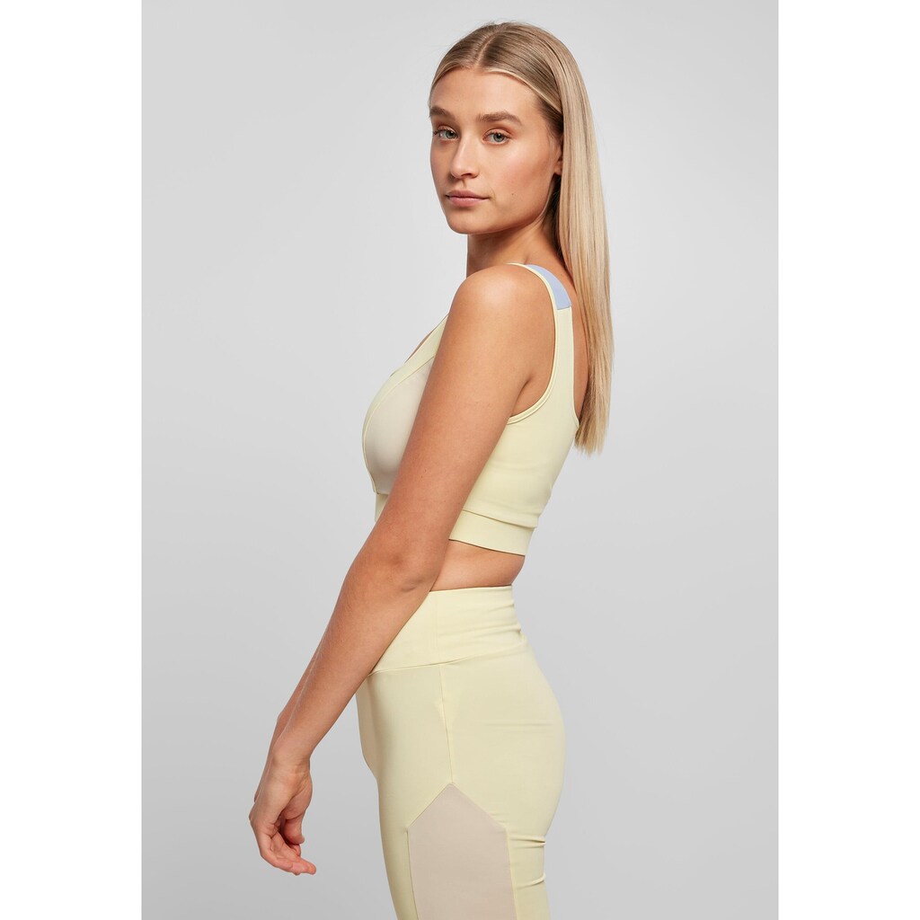 URBAN CLASSICS Bügel-BH »Urban Classics Damen Ladies Color Block Bra« ▷ Für