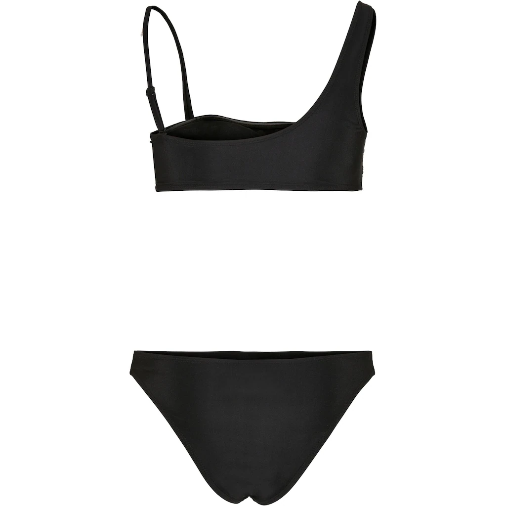 URBAN CLASSICS Bügel-Tankini »Urban Classics Damen Ladies Recycled Asymmetric Tank Top Bikini« Online Bestellen
