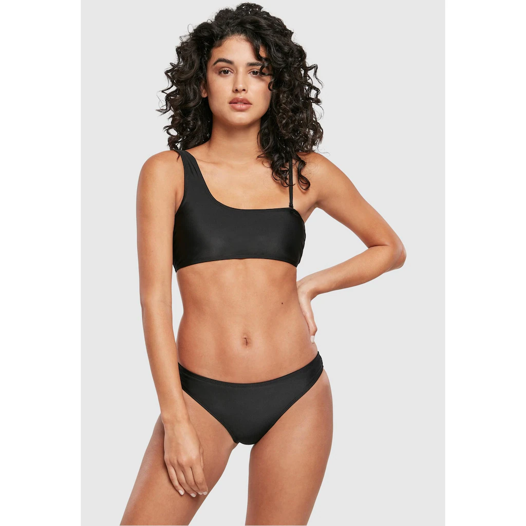 URBAN CLASSICS Bügel-Tankini »Urban Classics Damen Ladies Recycled Asymmetric Tank Top Bikini« Online Bestellen