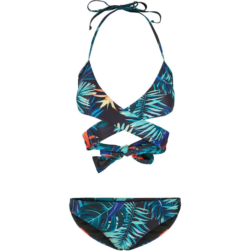 URBAN CLASSICS Bügel-Tankini »Urban Classics Damen Ladies Draped Pattern Bikini« bestellen