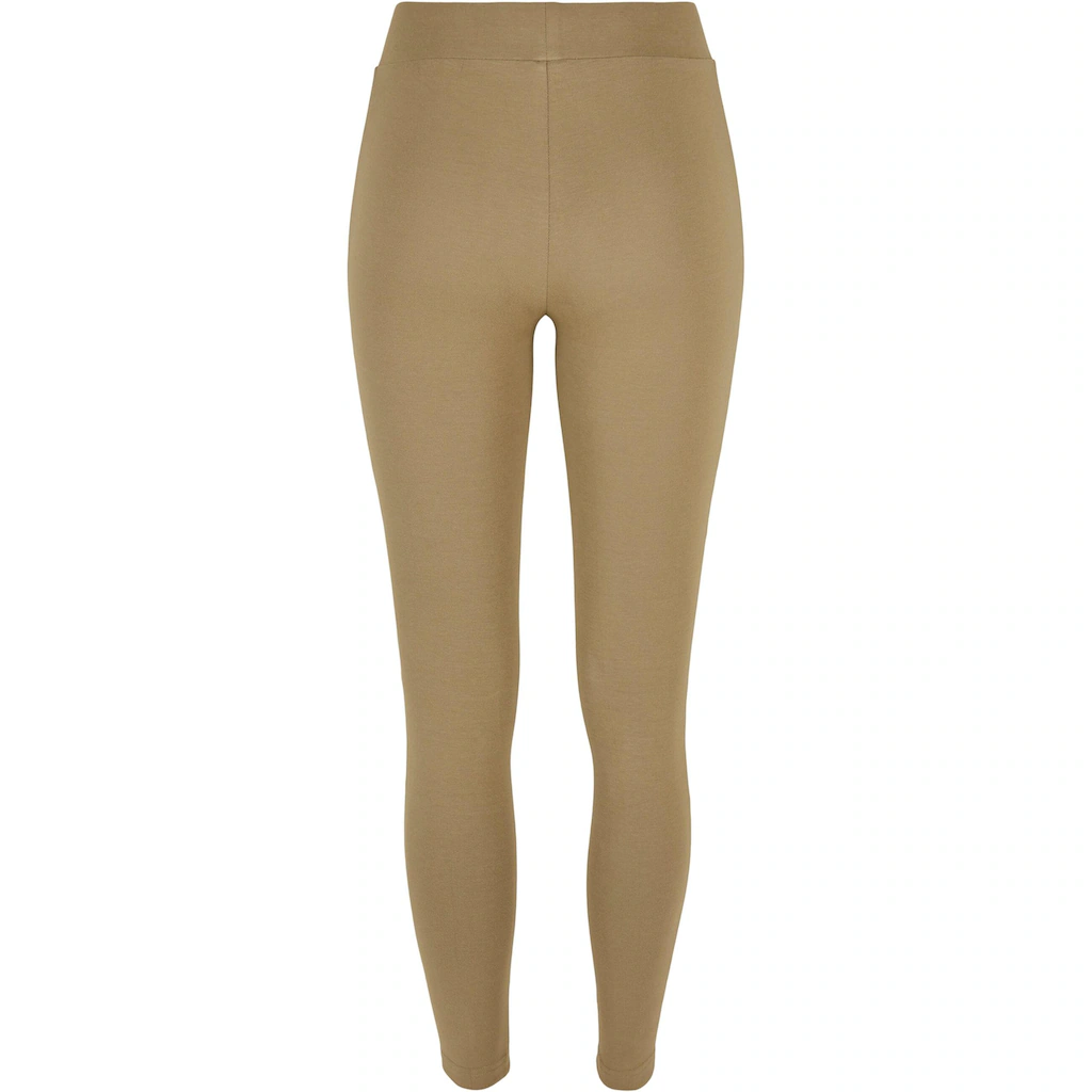 URBAN CLASSICS Leggings »Urban Classics Damen Ladies Laces Inset Leggings« (1 Tlg.)