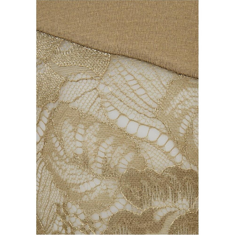 URBAN CLASSICS Leggings »Urban Classics Damen Ladies Laces Inset Leggings« (1 Tlg.)