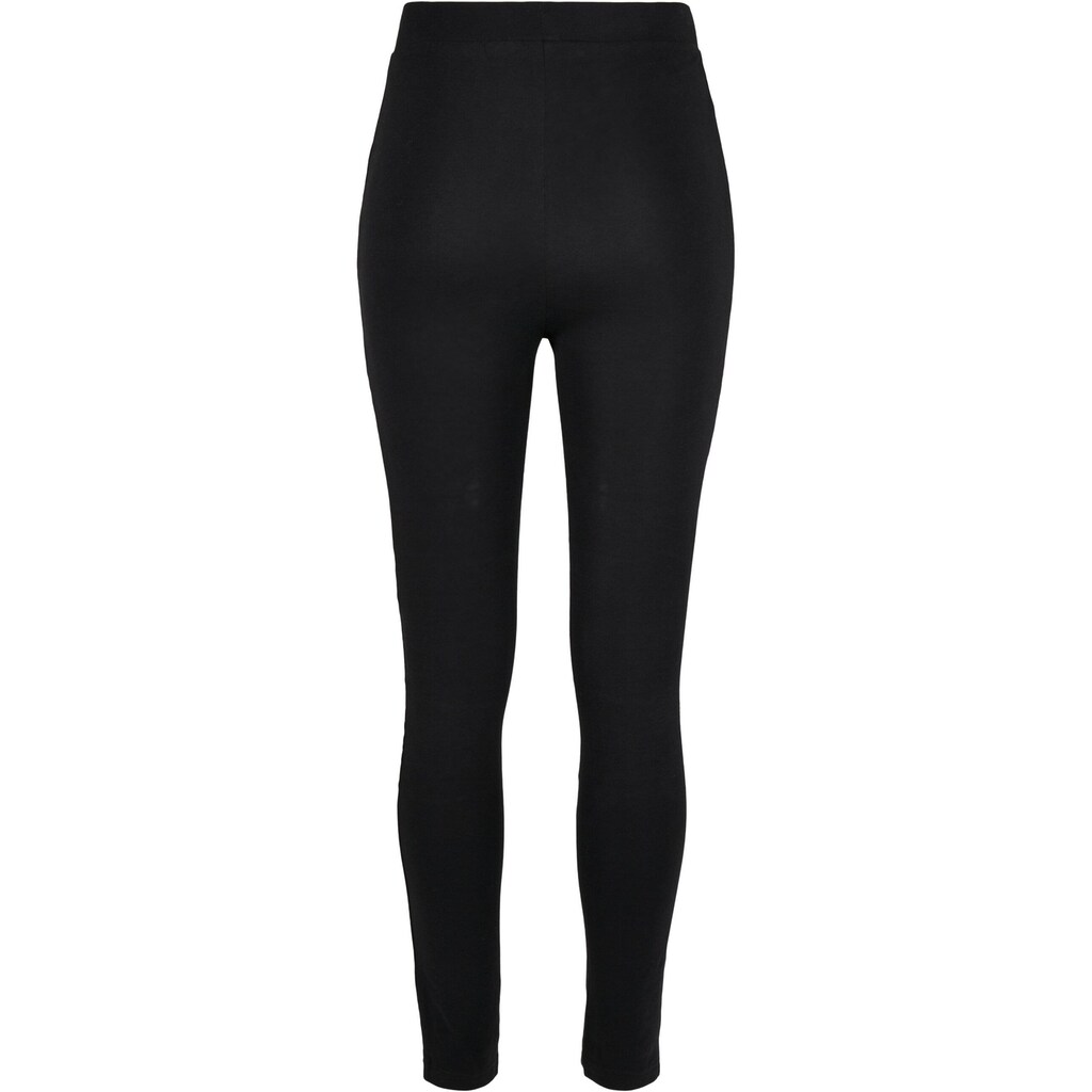 URBAN CLASSICS Leggings »Urban Classics Damen Ladies Flock Lace Inset Leggings« (1 Tlg.)