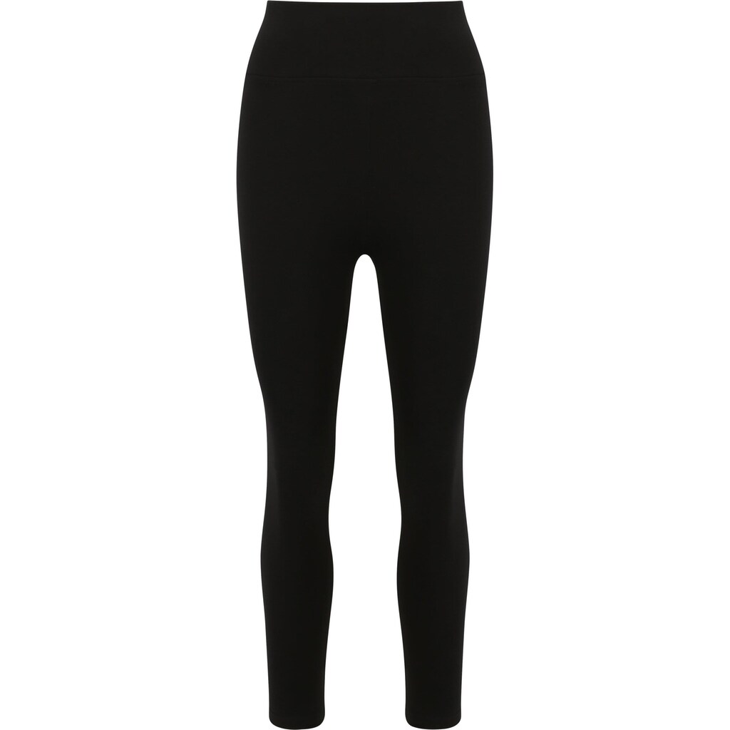 URBAN CLASSICS Leggings »Urban Classics Damen Ladies High Waist Jersey Leggings 2-Pack« (1 Tlg.)