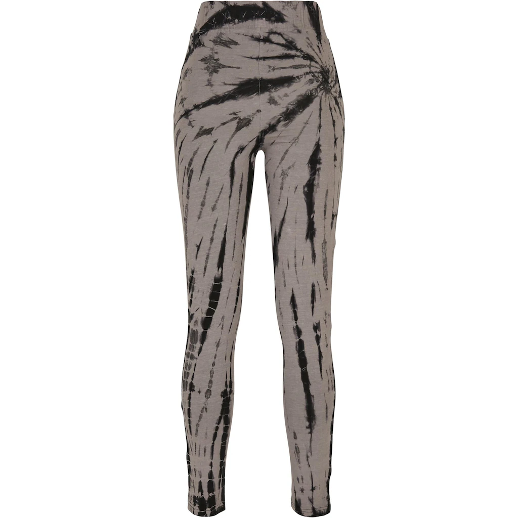 URBAN CLASSICS Leggings »Urban Classics Damen Ladies Cotton Tie Dye High Waist Leggings« (1 Tlg.)