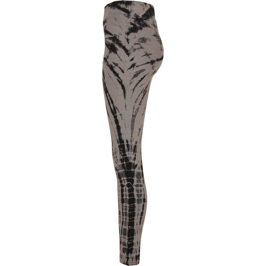 URBAN CLASSICS Leggings »Urban Classics Damen Ladies Cotton Tie Dye High Waist Leggings« (1 Tlg.)