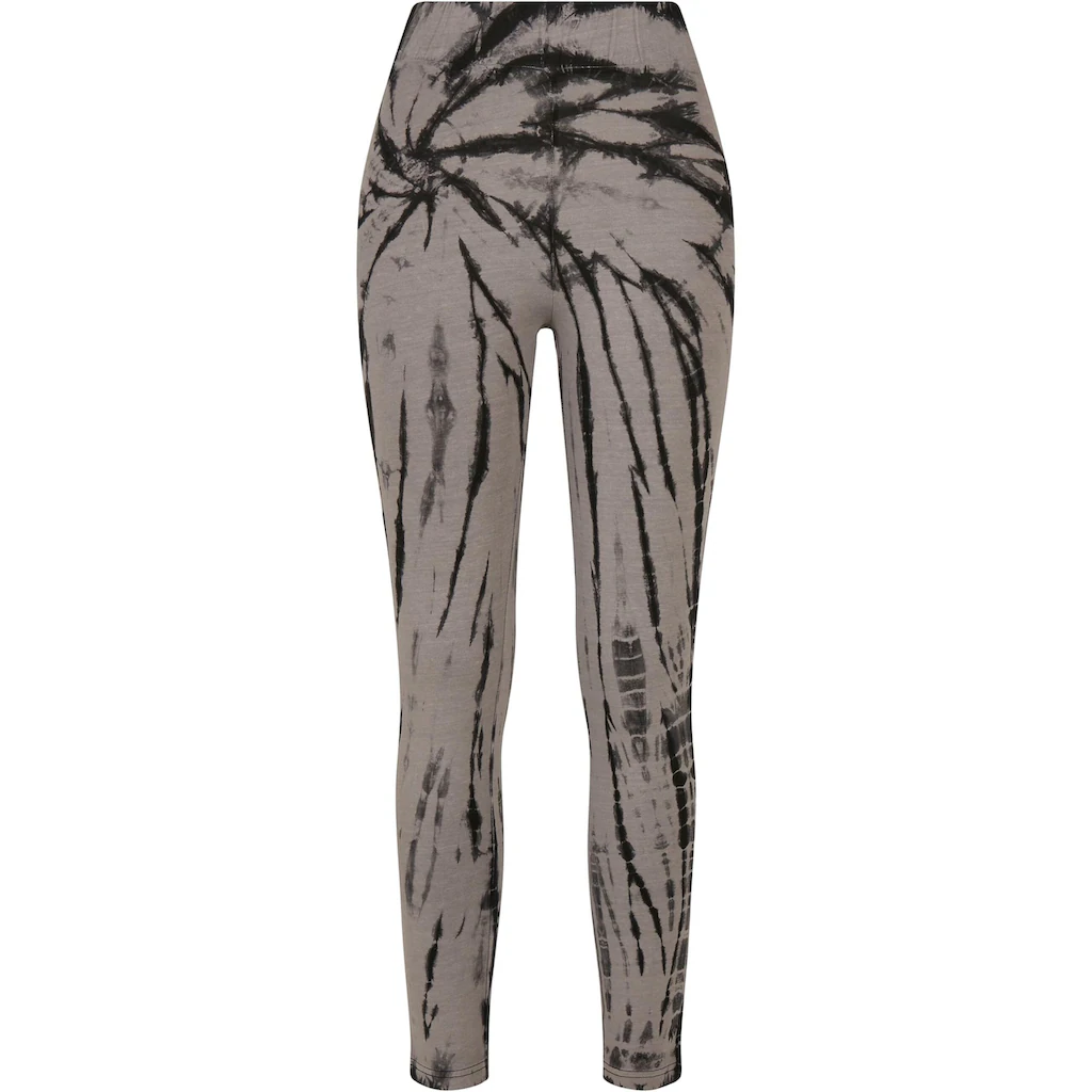 URBAN CLASSICS Leggings »Urban Classics Damen Ladies Cotton Tie Dye High Waist Leggings« (1 tlg.)