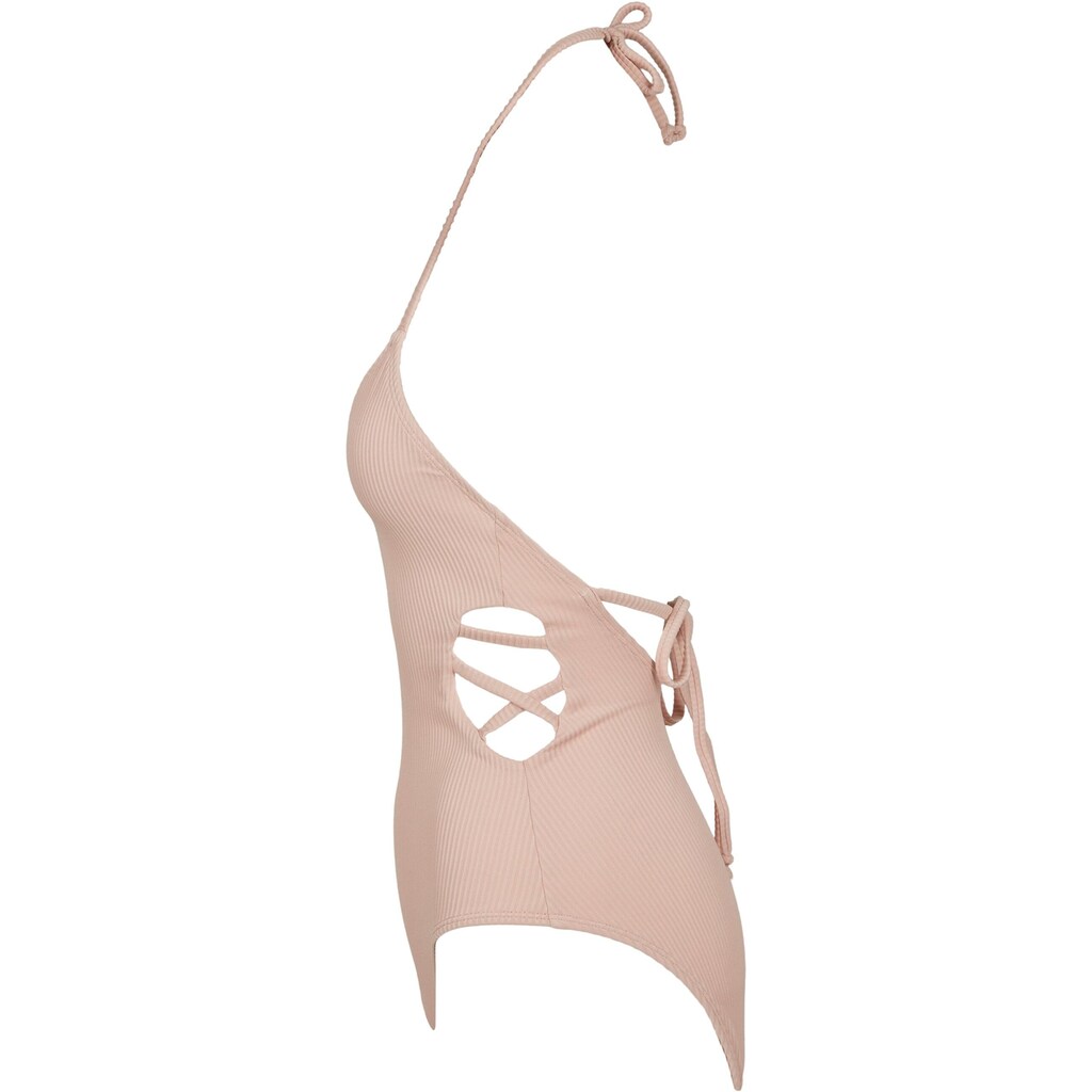 URBAN CLASSICS Monokini »Urban Classics Damen Ladies Rib Swimsuit« Online Kaufen