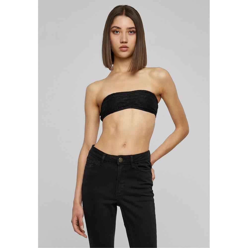 URBAN CLASSICS Sport-BH »Urban Classics Damen Ladies Laces Bandeau« Online Kaufen