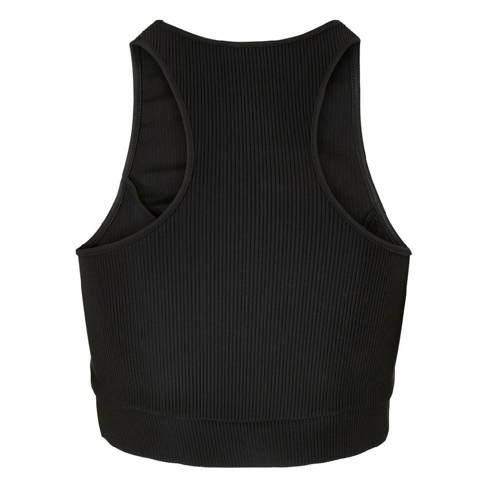 URBAN CLASSICS Sport-BH »Urban Classics Damen Ladies Cropped Shiny Rib Top« ▷ Für