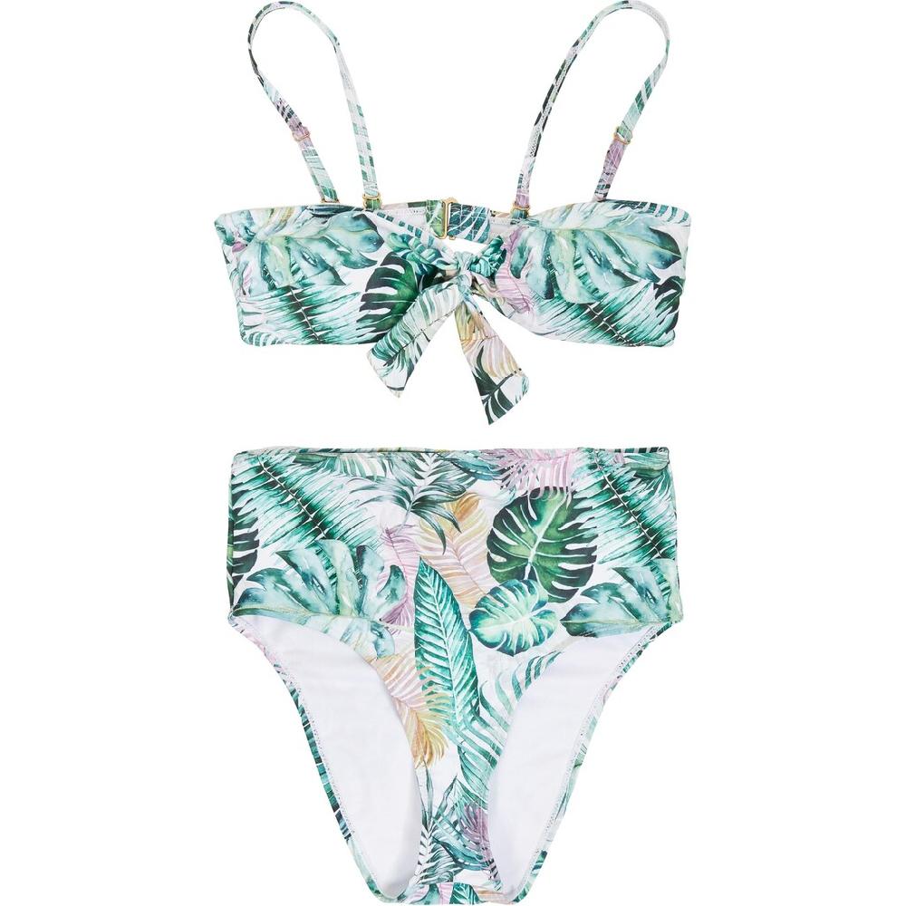 URBAN CLASSICS Triangel-Bikini »Urban Classics Damen Ladies High Waist Pattern Bikini« online kaufen